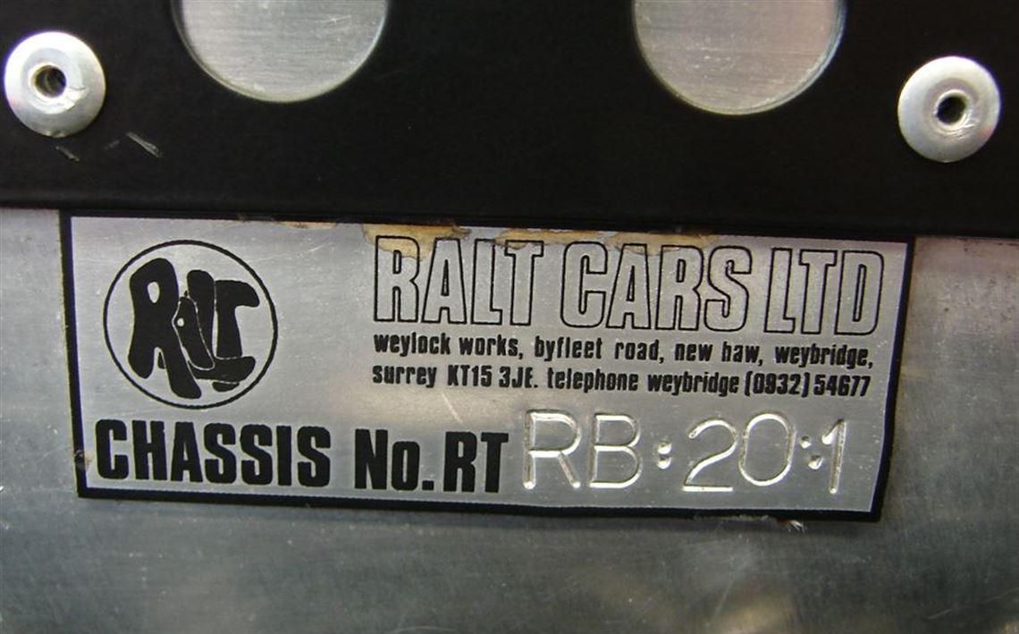 Ralt RB20 - Cosworth