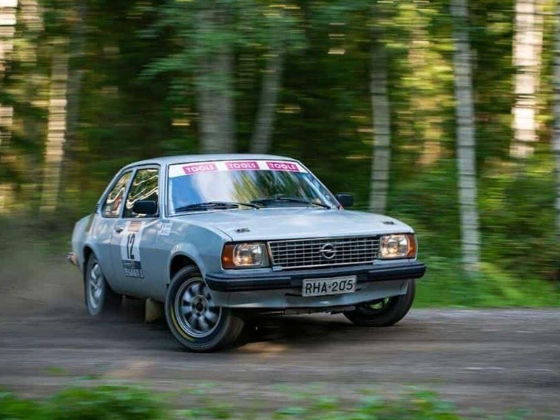 Opel Ascona B FIA Historic rally car group 2
