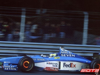 1998年贝纳通F1赛车，B198