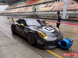 保时捷911 GT3 CUP 991.2 现役赛车出售，上海交车