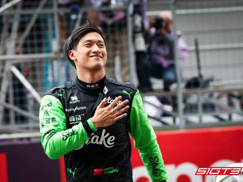 Zhou Guanyu: China's first full-time F1 driver
