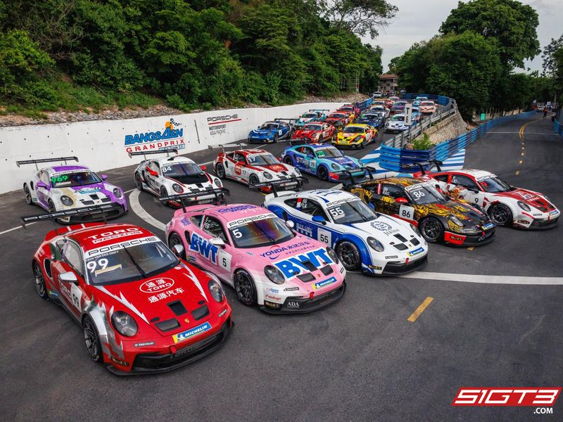 2025 Porsche Carrera Cup Asia Schedule sa Bangsaen Street Circuit