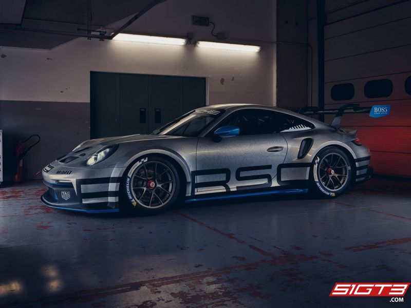 Spécifications de la voiture de course Porsche Carrera Cup Asia