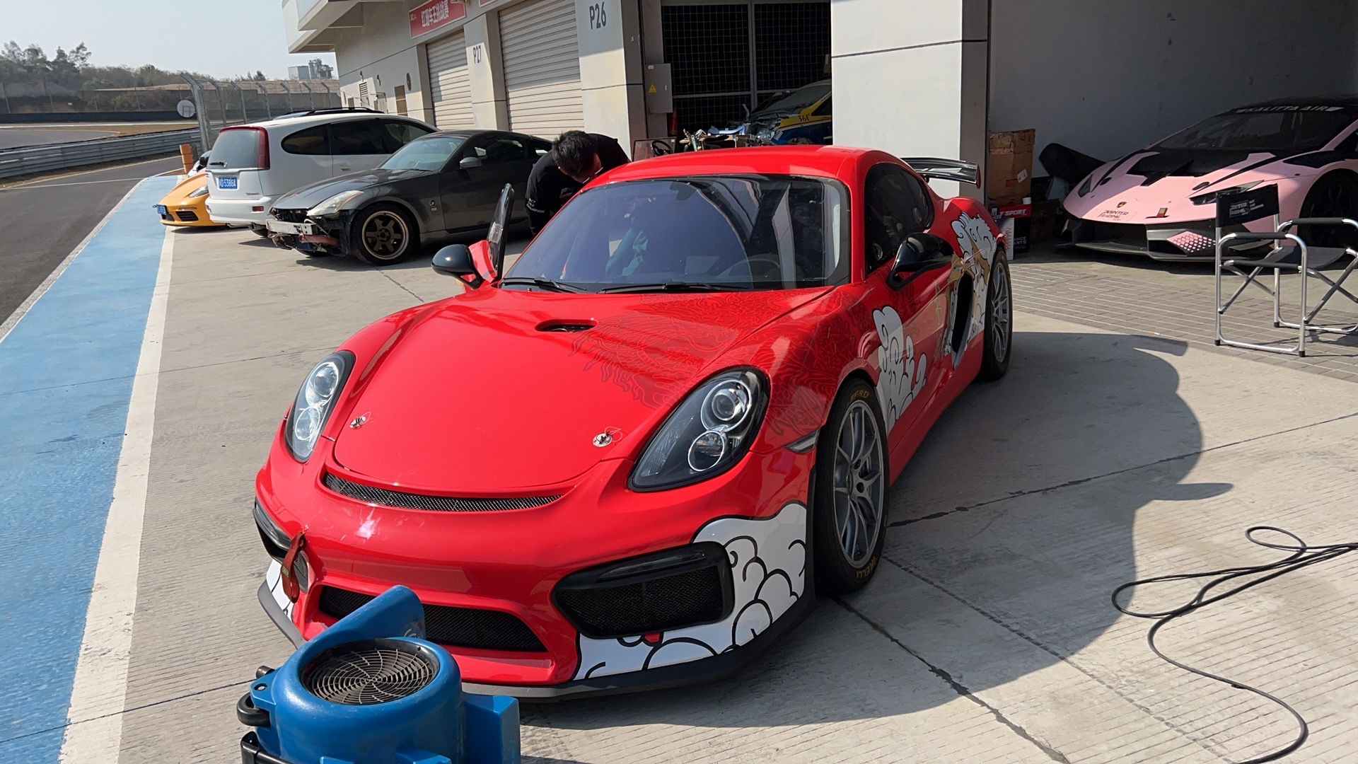 Porsche caimán 981 GT4 Clubsport