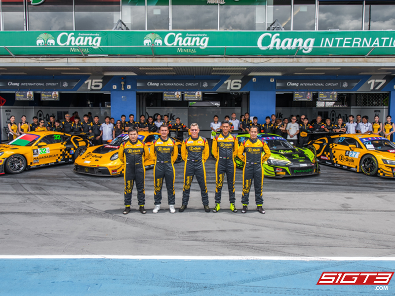 B-Quik Absolute Racing, TSS Buriram 개막전에서 잠재력 보여줘