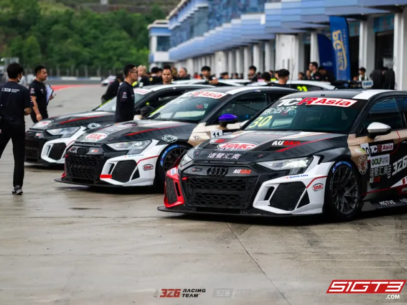 Sei vetture al via per il CTCC, il team 326 Racing ha ottenuto risultati fruttuosi a Ningbo
