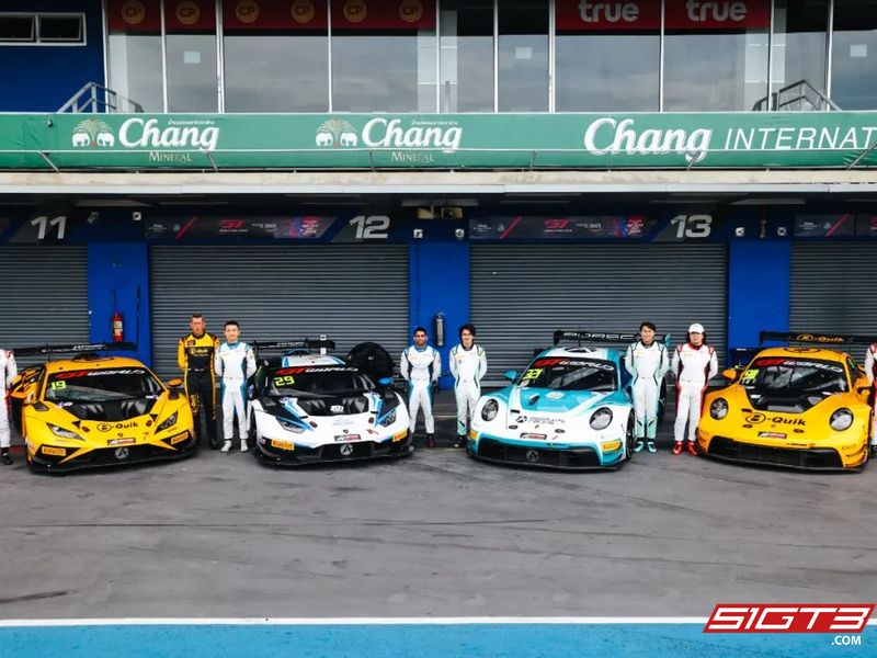 GT World Challenge Asia: Absolute Racing wint waardevolle punten en podiumplaatsen