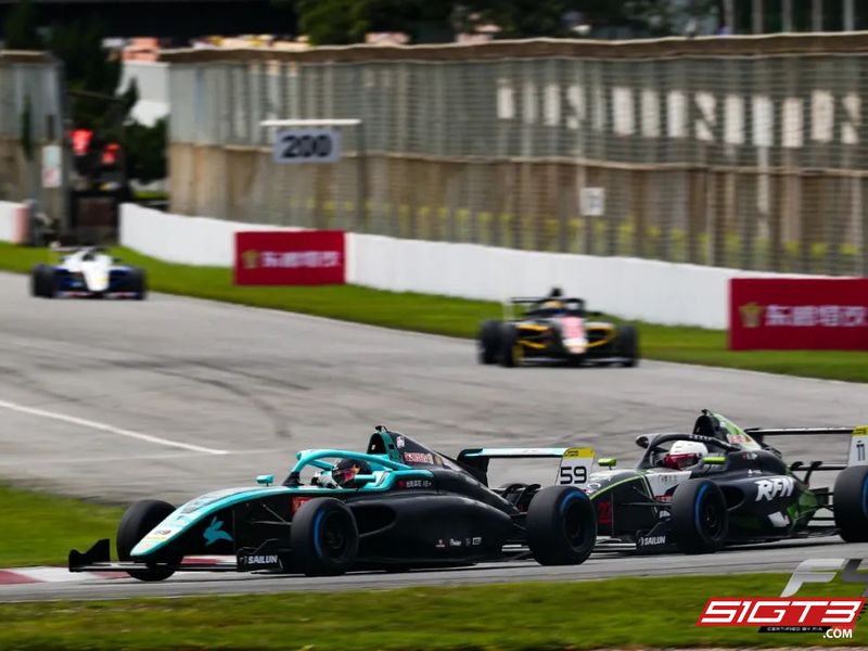 Kejuaraan Pointer Racing F4 China musim 2025 semakin membaik
