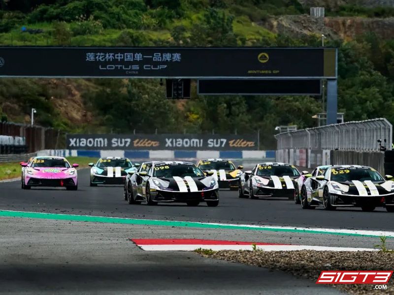 Mistrovství Číny v závodech jedné značky LOTUS CUP 2025 na stanici Ningbo skončilo brilantně