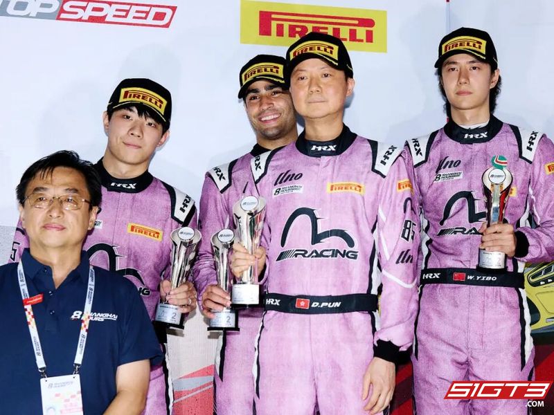 Pasukan Uno Racing memenangi naib juara dalam perlumbaan endurance 8 jam Shanghai