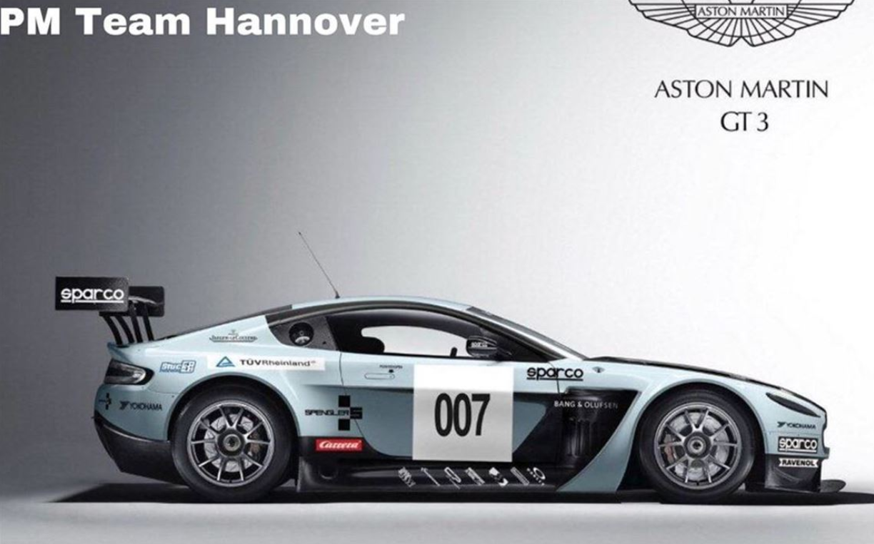 阿斯顿马丁 GT3 Vantage Ex Young Driver, ex works car