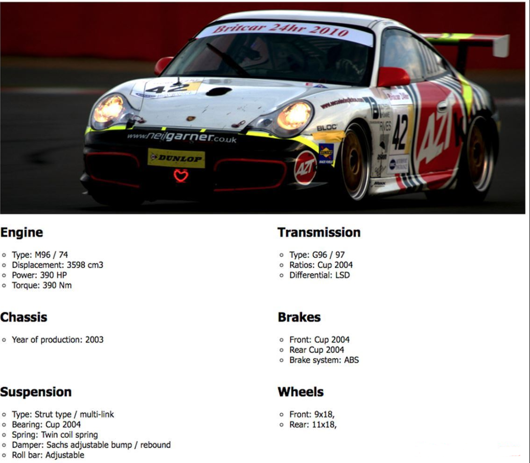 保时捷996 GT3 Cup