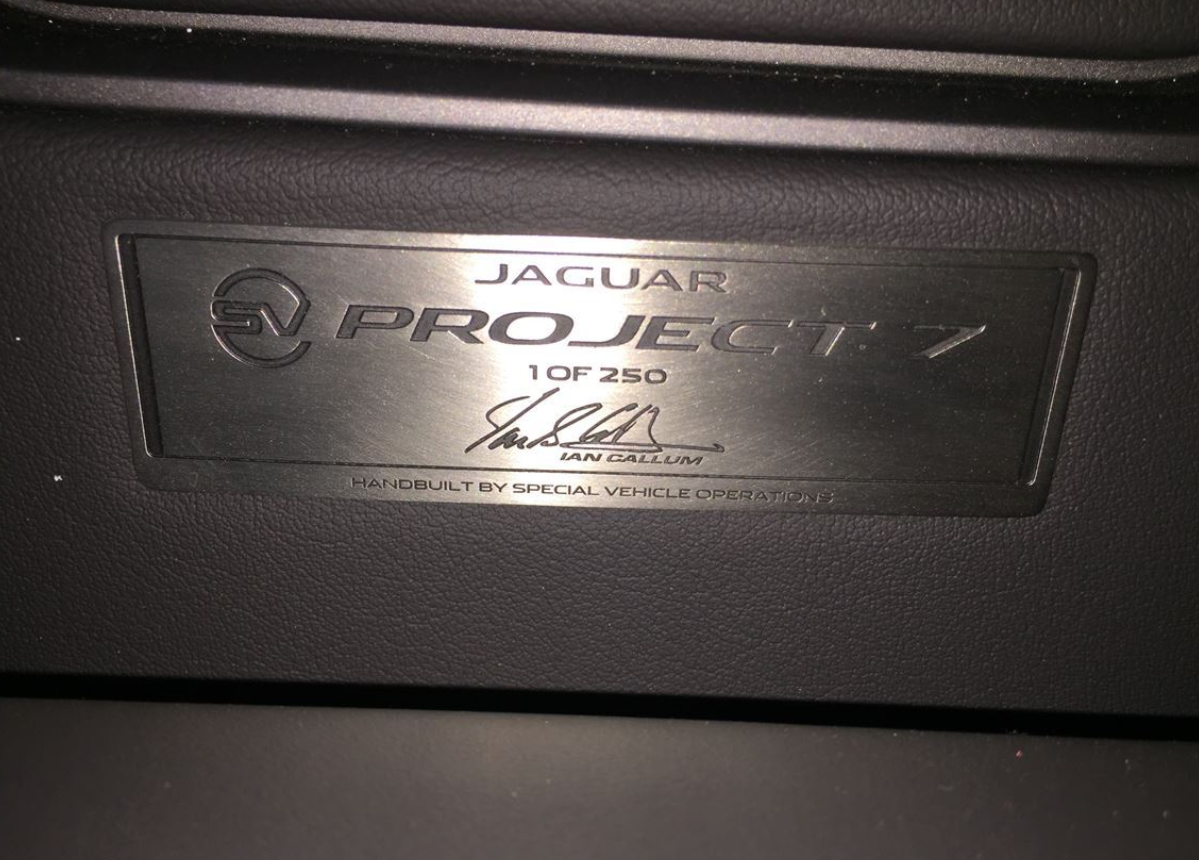 捷豹 F-Type Project 7