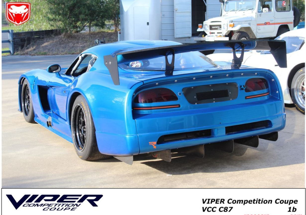 原厂道奇Viper GT3赛车