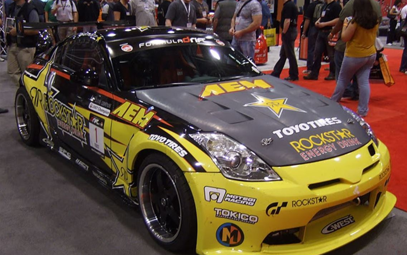 日产350Z漂移车，两届Formula Drift 冠军