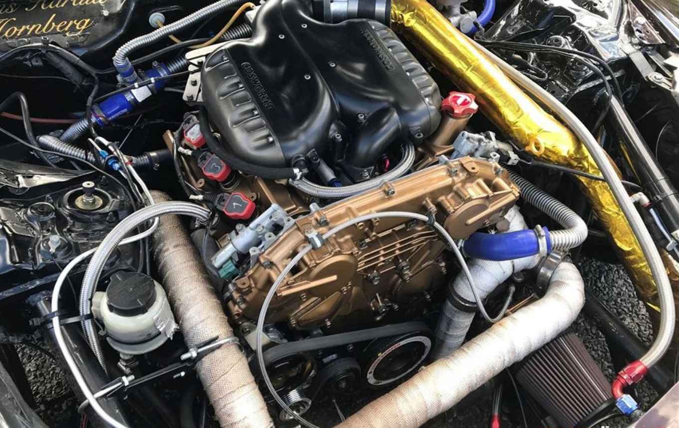 日产350Z漂移车，两届Formula Drift 冠军