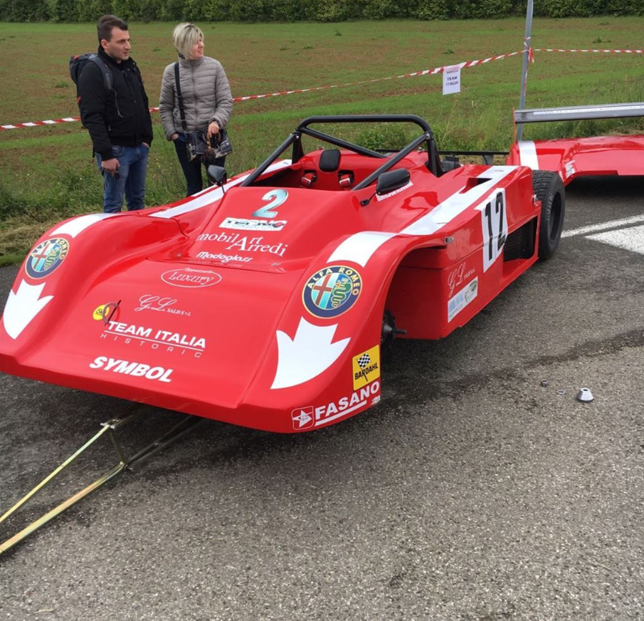 1990 SYMBOL原型车，阿尔法罗密欧2.5L V6发动机，FIA/HTP认证