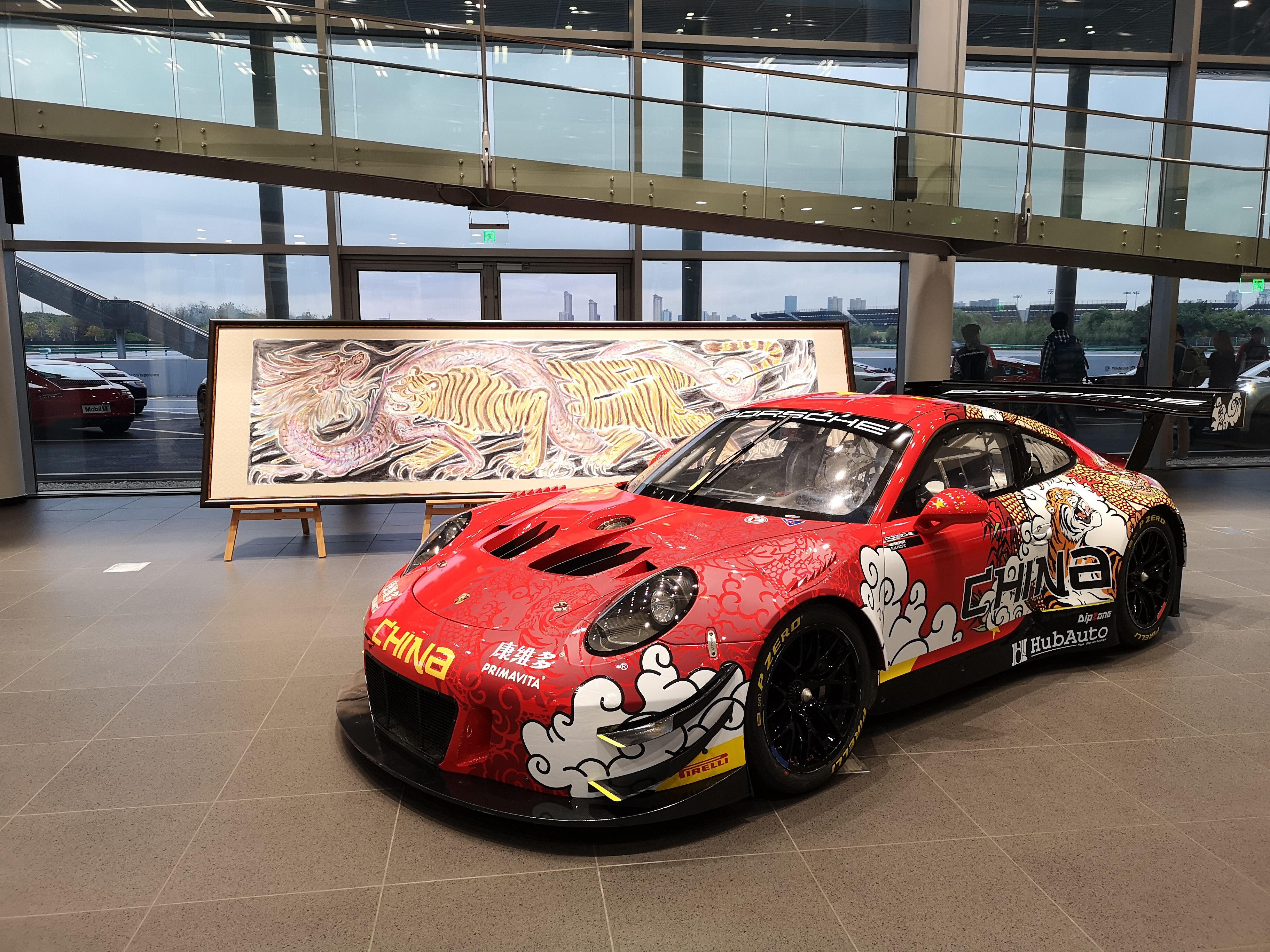 马来西亚现车，吴X同款991.1 保时捷 GT3R