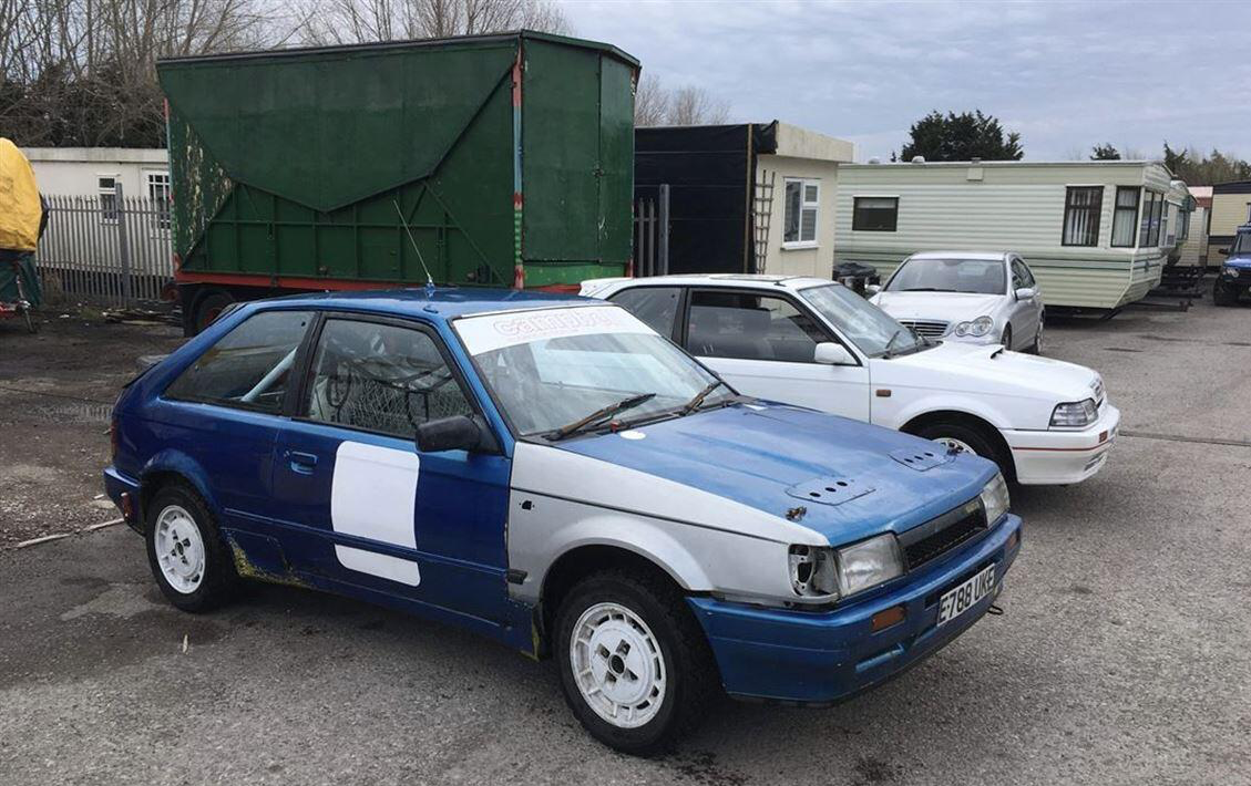 Mazda 323 4x4 ex works grp N challenge car