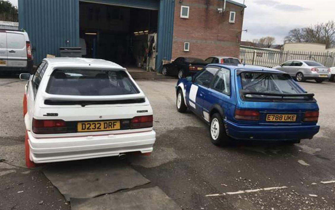 Mazda 323 4x4 ex works grp N challenge car