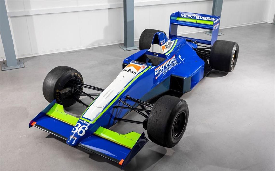 1991 F1赛车 Onyx ORE-2 -车架编号007