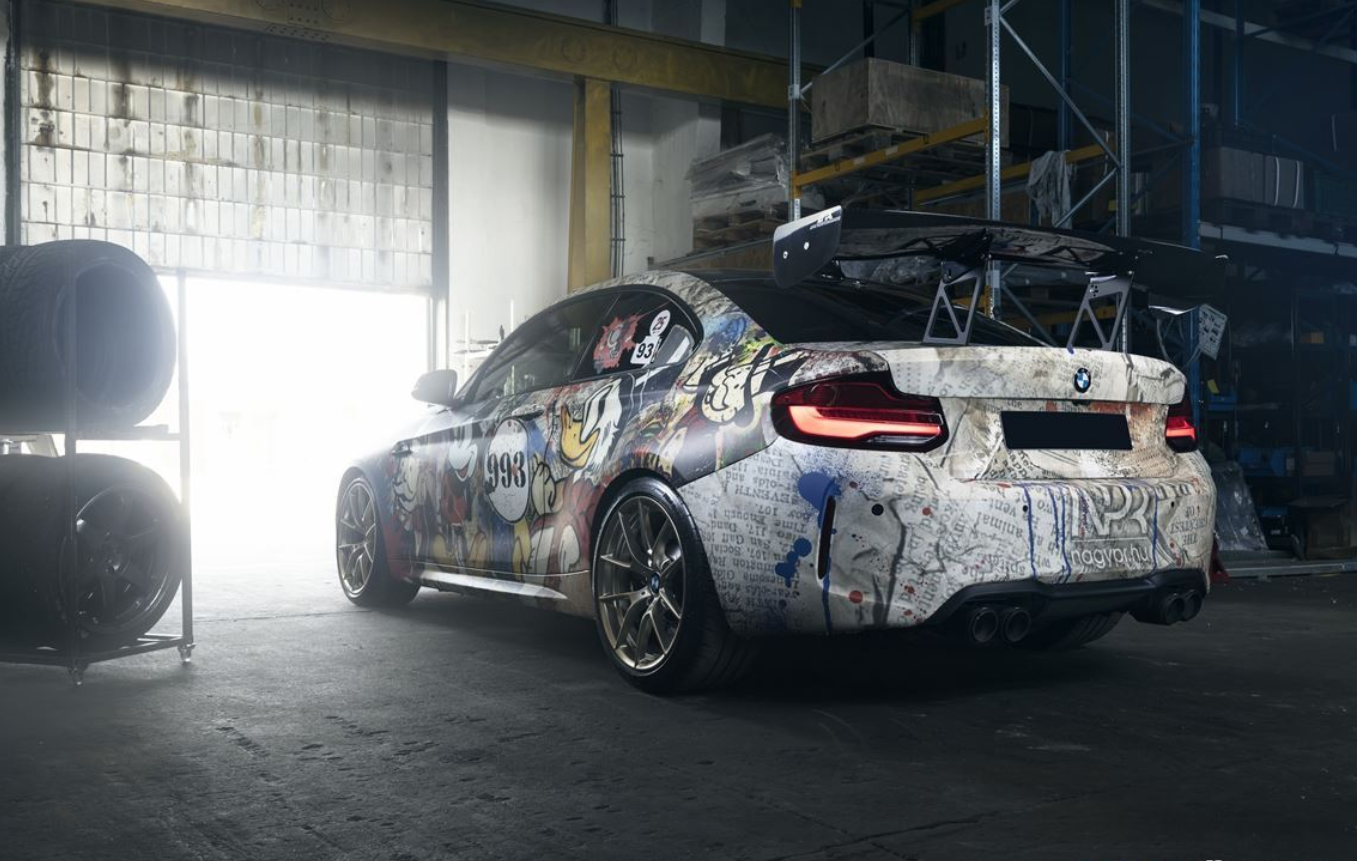 BMW M2，赛道日赛车