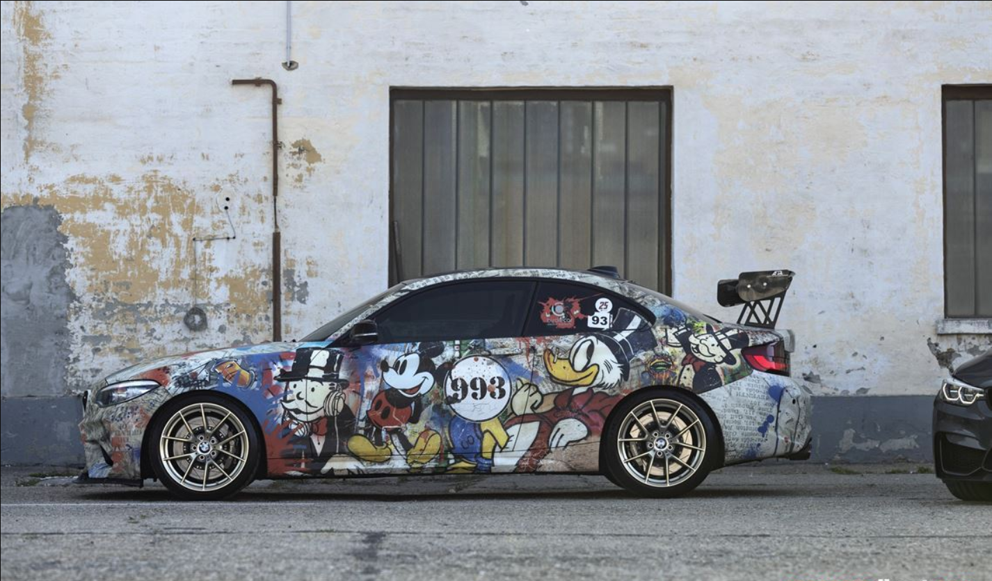 BMW M2，赛道日赛车