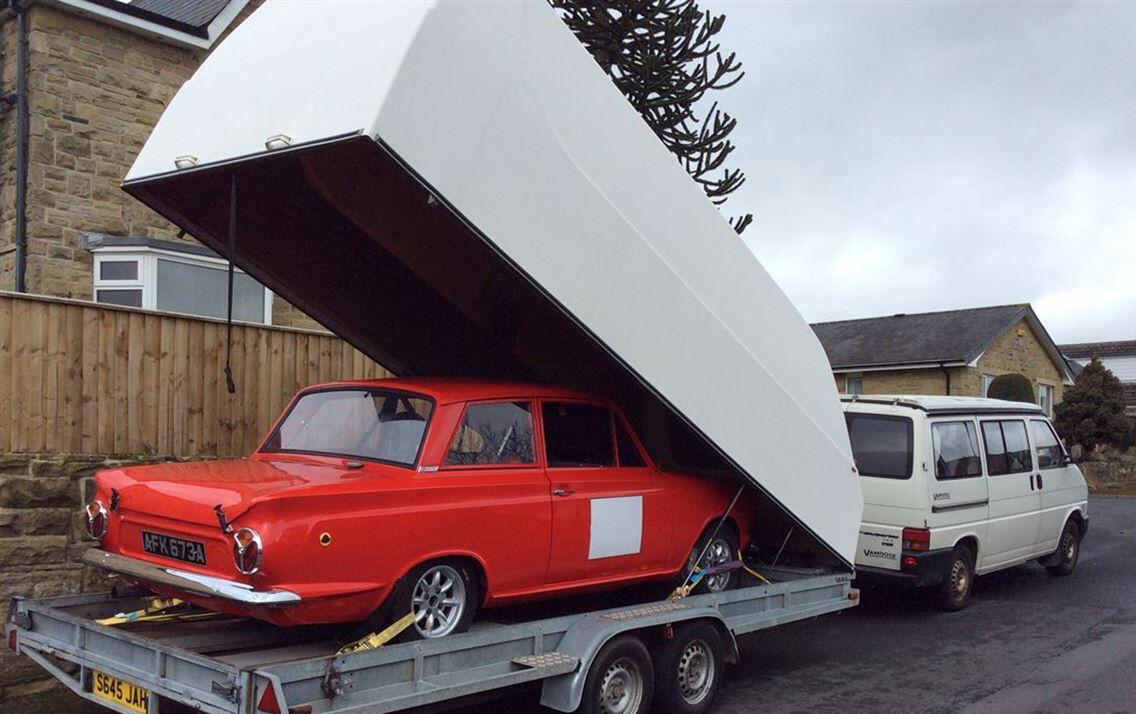 1963 Lotus Cortina Race or Rally car, restored 2015.