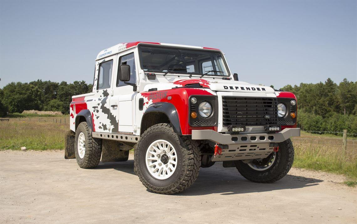 Bowler V6 110 Defender Race Car