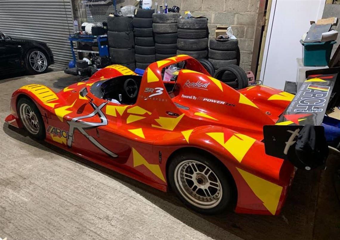 Radical SR3 Tracksport Hillclimb，1.4L RPE Hayabusa发动机，2002