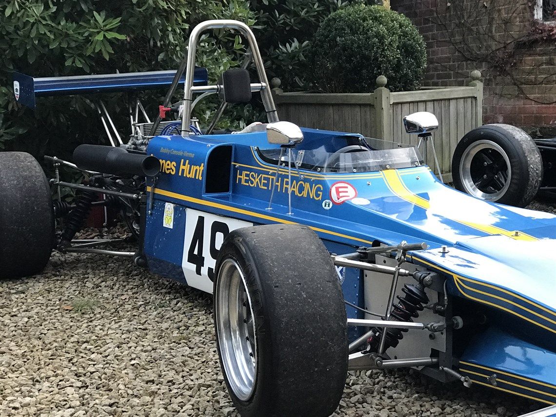 1972 Hesketh F3 Dastle，詹姆斯亨特赛车