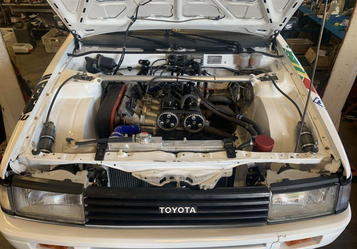 Toyota Corolla Gt Rally car