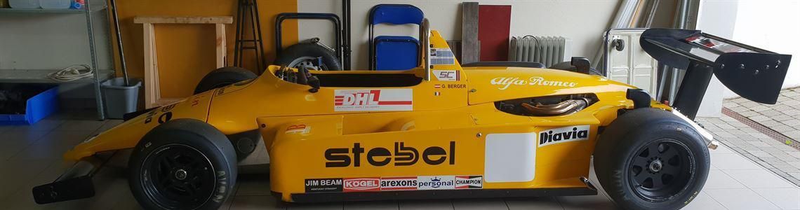 Exceptional F3 exGerhard Berger Historic Ralt RT3 1984