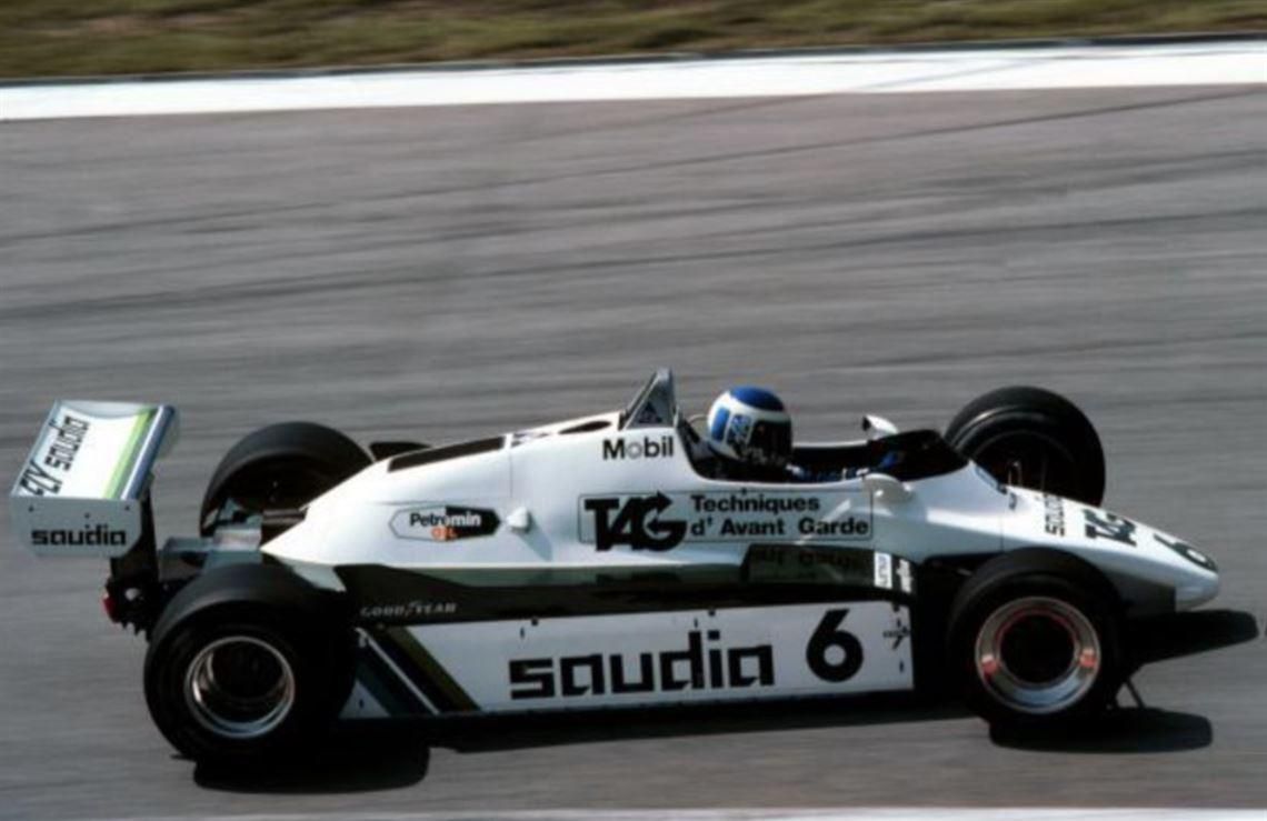 柯克-罗斯伯格，威廉姆斯FW08 F1赛车