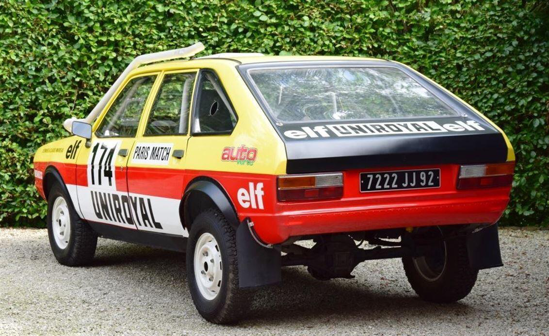 Renault 20 Turbo 4x4. Paris-Dakar 1981