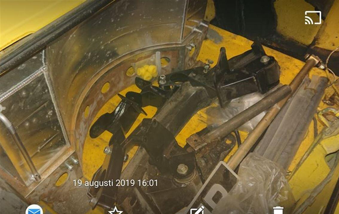 Ford Escort MK1 roling chassi