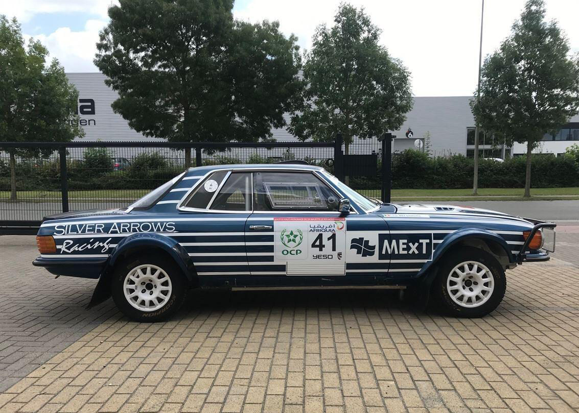 Mercedes-Benz 500 SLC Rallycar