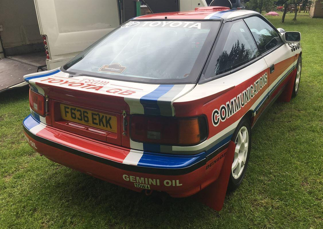 Toyota celica GT Four ST165 Rally car