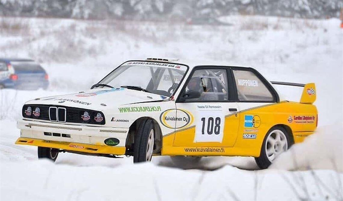 BMW e30 rallysprint car