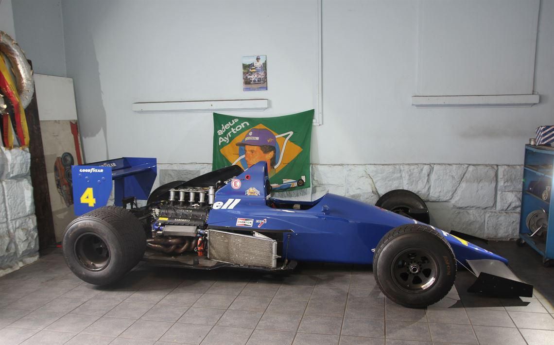 F1 Tyrrell 017B，Michele Alboreto驾驶过