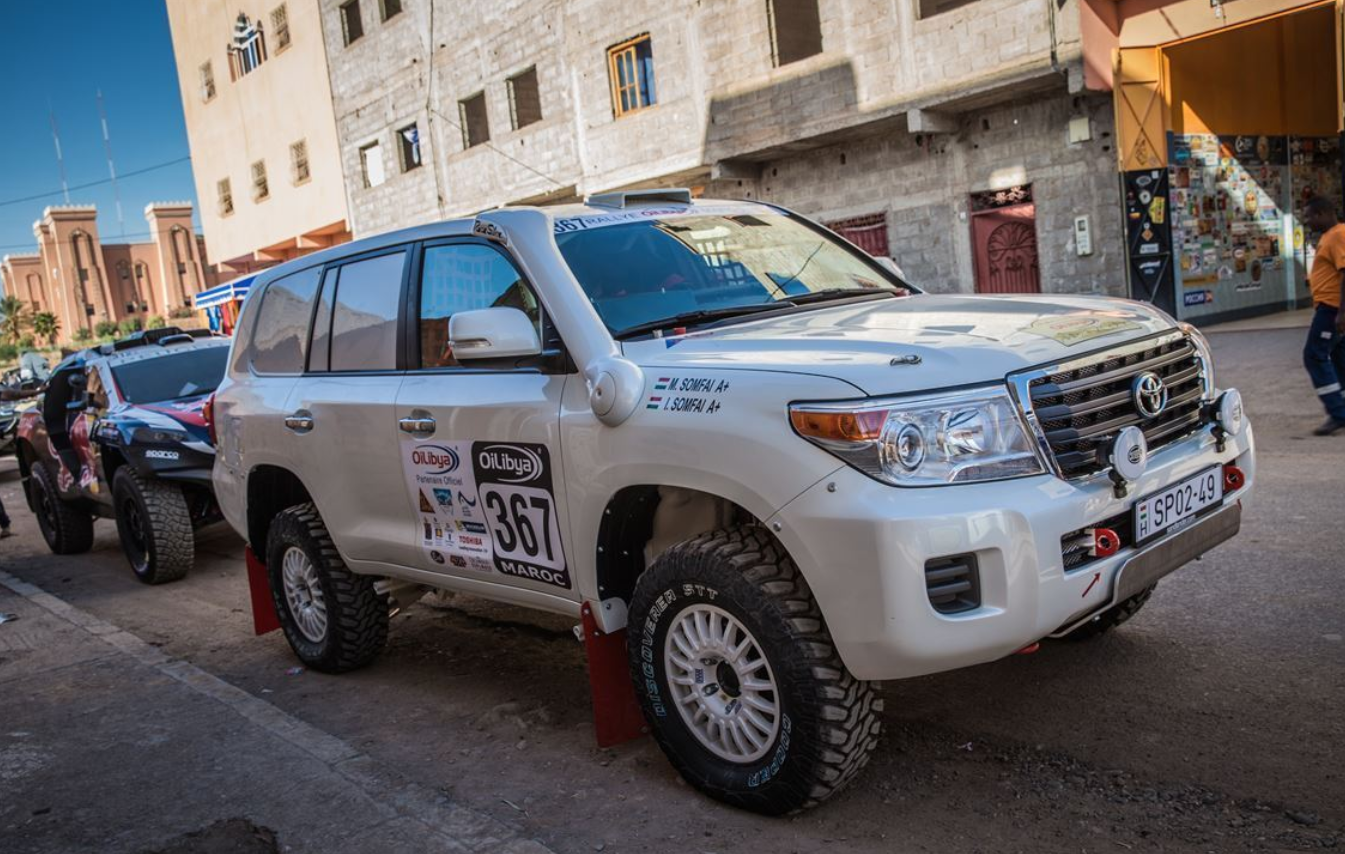 丰田陆地巡航舰 VDJ 200 T2 Rally Raid Car