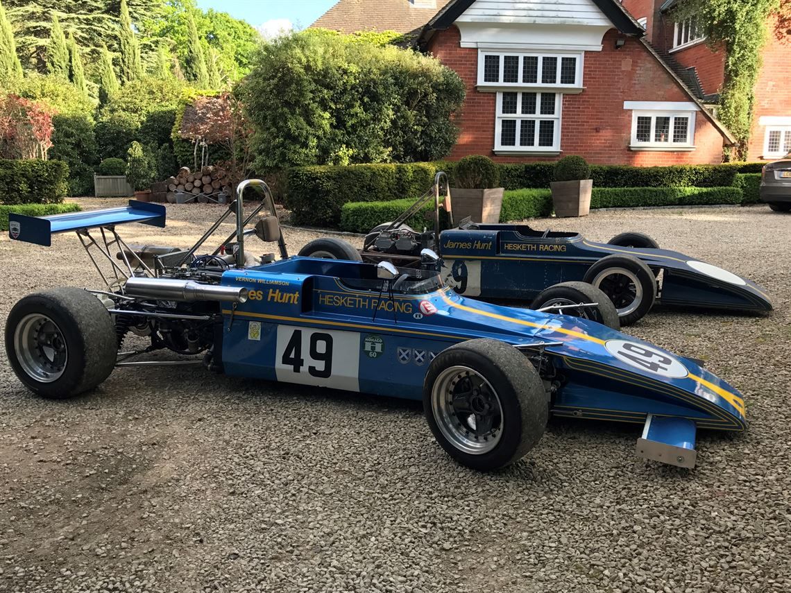 1972 Hesketh F3 Dastle，詹姆斯亨特赛车