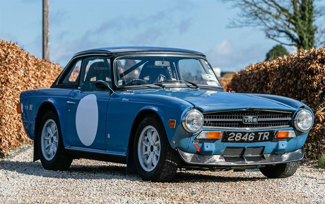 Triumph TR6 Stage Rally Car