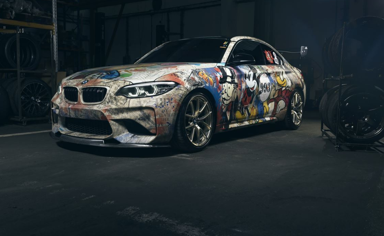 BMW M2，赛道日赛车