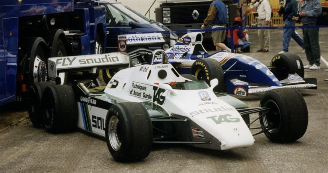 柯克-罗斯伯格，威廉姆斯FW08 F1赛车