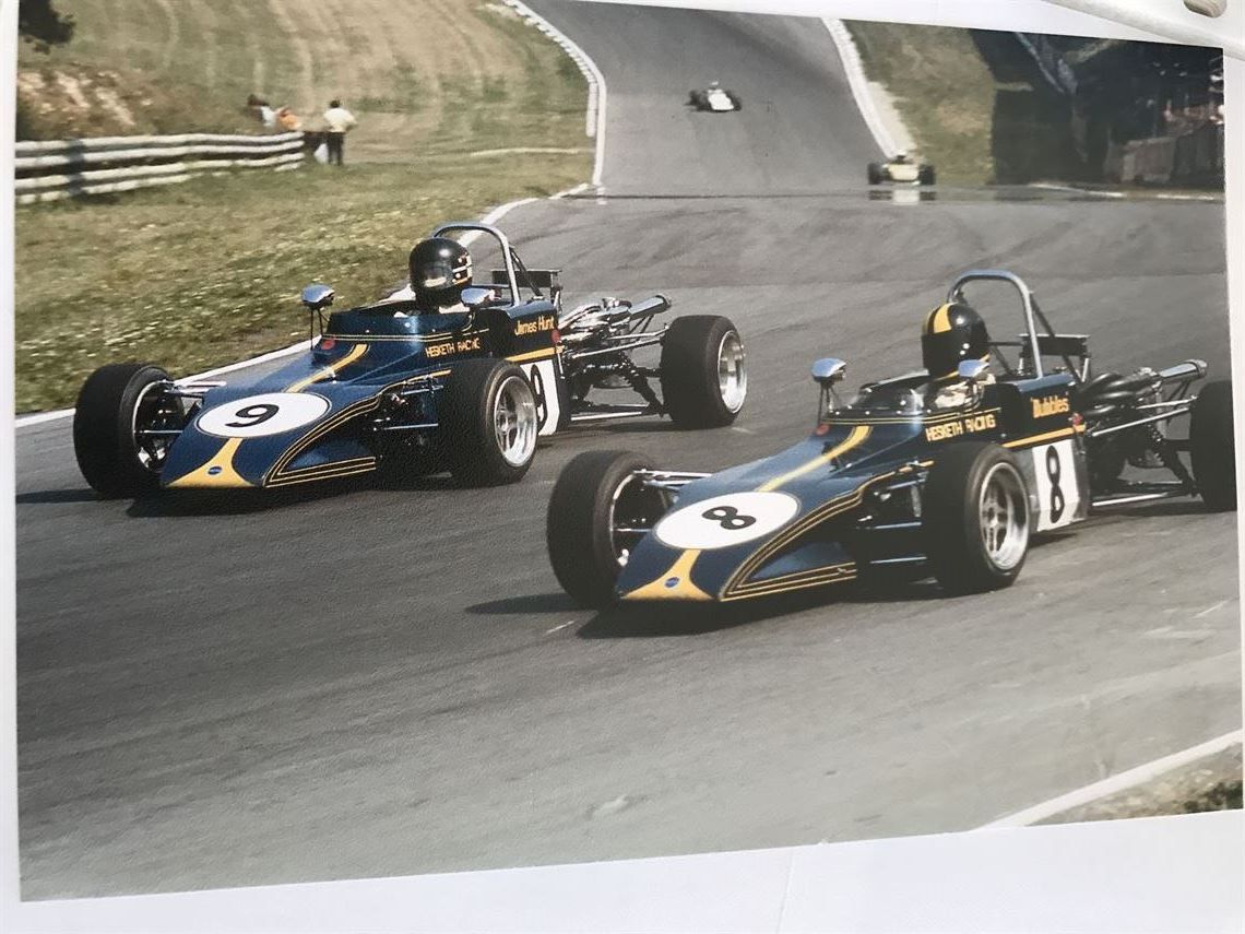 1972 Hesketh F3 Dastle，詹姆斯亨特赛车