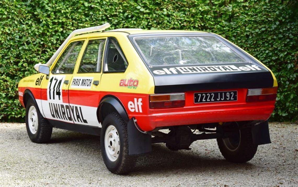 Renault 20 Turbo 4x4. Paris-Dakar 1981.