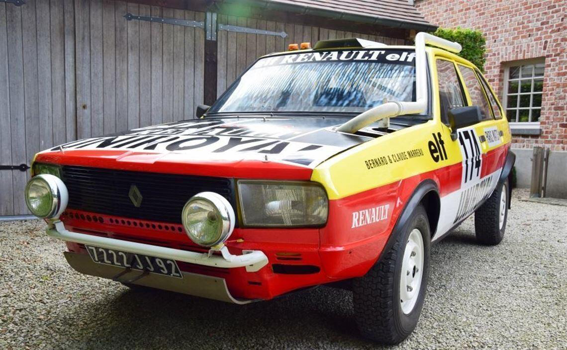 Renault 20 Turbo 4x4. Paris-Dakar 1981.