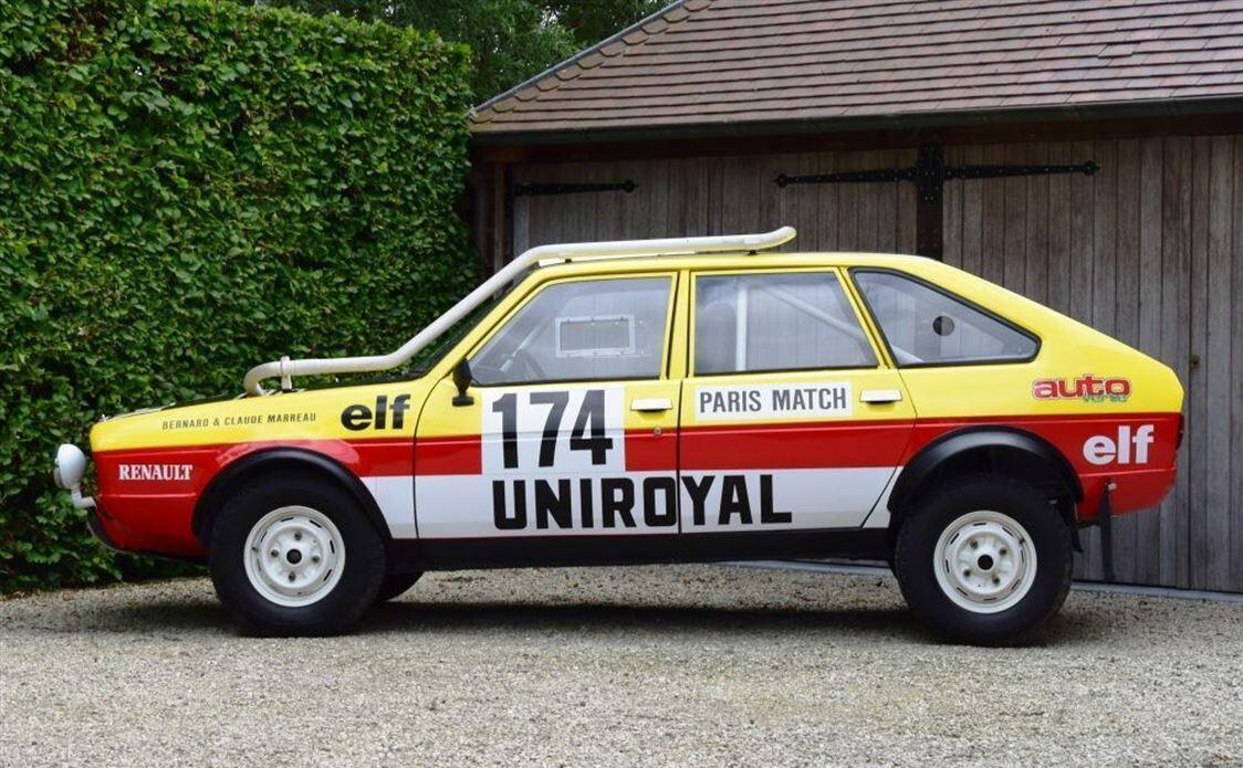 Renault 20 Turbo 4x4. Paris-Dakar 1981.