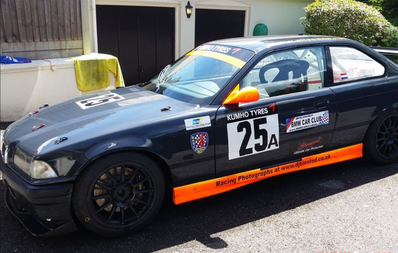 宝马E36 M3 EVO赛车，左舵